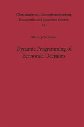 Bach |  Dynamic Programming of Economic Decisions | eBook | Sack Fachmedien