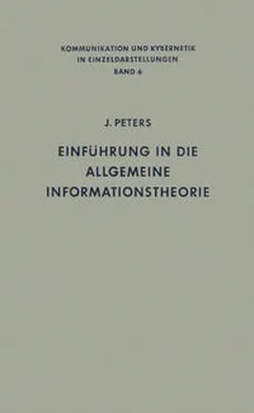 Peters |  Einführung in die allgemeine Informationstheorie | eBook | Sack Fachmedien