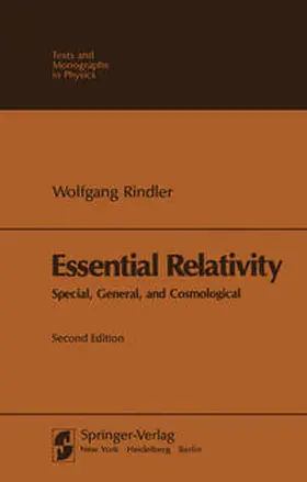 Rindler |  Essential Relativity | eBook | Sack Fachmedien