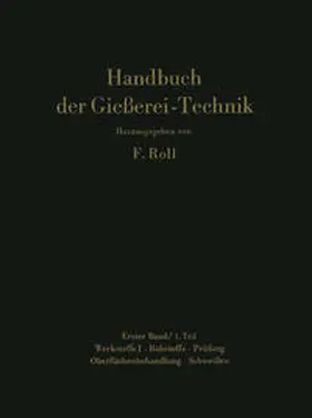 Roll |  Handbuch der Gießerei-Technik | Buch |  Sack Fachmedien