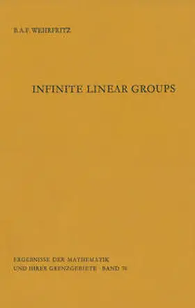 Wehrfritz | Infinite Linear Groups | E-Book | sack.de