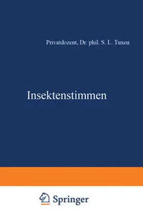 Tuxen | Insektenstimmen | E-Book | sack.de