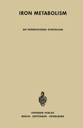 Gross / Philips / Naegeli |  Iron Metabolism | Buch |  Sack Fachmedien