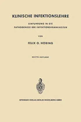 Höring |  Klinische Infektionslehre | Buch |  Sack Fachmedien