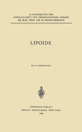 Schütte |  Lipoide | eBook | Sack Fachmedien