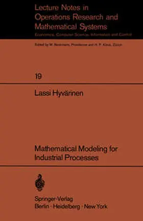 Hyvärinen |  Mathematical Modeling for Industrial Processes | eBook | Sack Fachmedien