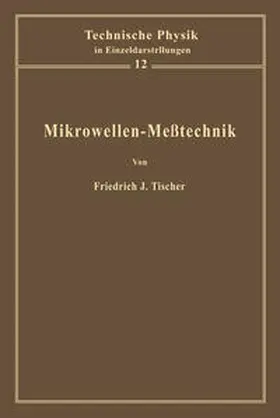 Tischer | Mikrowellen-Meßtechnik | E-Book | sack.de