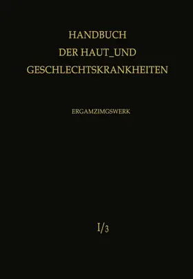 Spier / Marchionini |  Normale und pathologische Physiologie der Haut I | Buch |  Sack Fachmedien