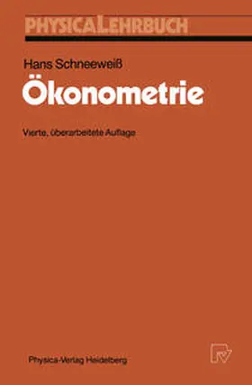 Schneeweiß |  Ökonometrie | eBook | Sack Fachmedien