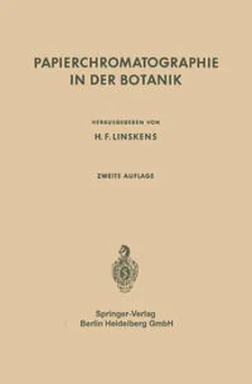 Linskens |  Papierchromatographie in der Botanik | eBook | Sack Fachmedien
