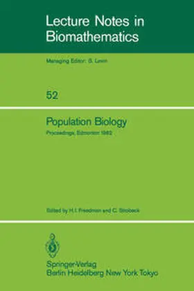 Freedman / Strobeck |  Population Biology | eBook | Sack Fachmedien