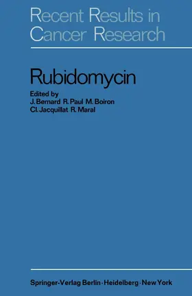 Bernard / Paul / Maral |  Rubidomycin | Buch |  Sack Fachmedien