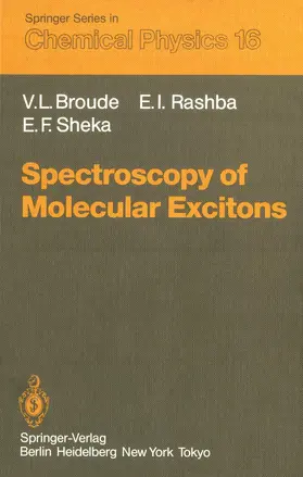 Broude / Sheka / Rashba |  Spectroscopy of Molecular Excitons | Buch |  Sack Fachmedien