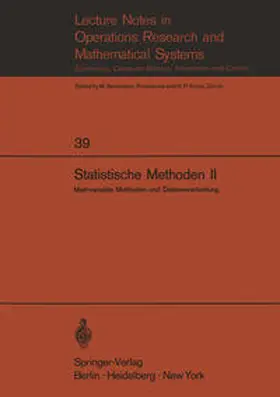 Walter | Statistische Methoden II | E-Book | sack.de