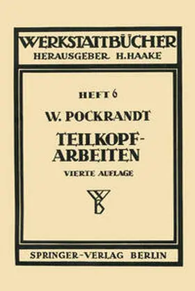 Pockrandt | Teilkopfarbeiten | E-Book | www2.sack.de