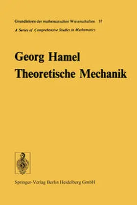 Hamel |  Theoretische Mechanik | eBook | Sack Fachmedien