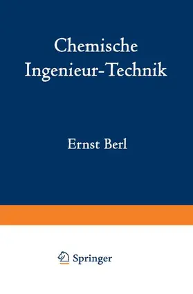 Bemmann / Kranz / Chwala |  Chemische Ingenieur-Technik | Buch |  Sack Fachmedien