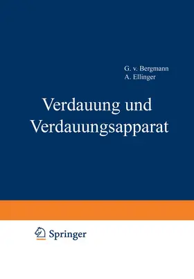 Bethe / Bergmann / Embden |  Handbuch der normalen und pathologischen Physiologie | Buch |  Sack Fachmedien