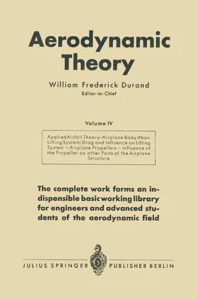 Durand |  Aerodynamic Theory | Buch |  Sack Fachmedien