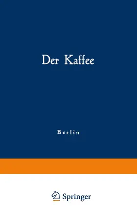  Der Kaffee | Buch |  Sack Fachmedien