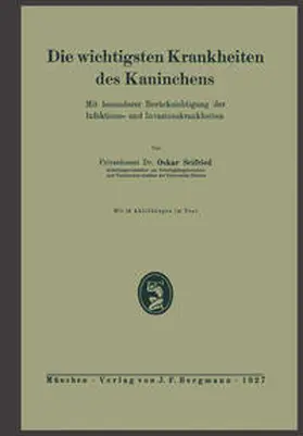Seifried |  Die wichtigsten Krankheiten des Kaninchens | Buch |  Sack Fachmedien