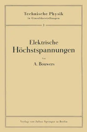 Bouwers / Meißner / Holst | Elektrische Höchstspannungen | E-Book | sack.de