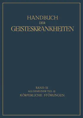 Georgi / Kafka / Küppers |  Handbuch der Geisteskrankheiten | eBook | Sack Fachmedien