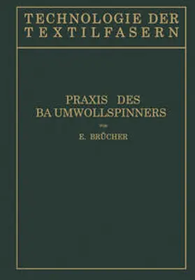 Brücher / Herzog |  Baumwollspinnerei | eBook | Sack Fachmedien