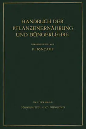 Bierei / Jacob / Kilbinger |  Düngemittel und Düngung | eBook | Sack Fachmedien