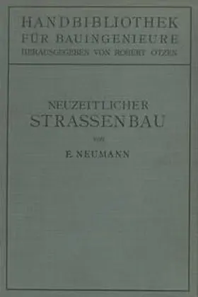 Neumann / Otzen |  Der neuzeitliche Straßenbau | eBook | Sack Fachmedien