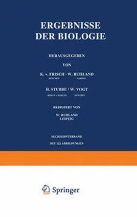 Frisch / Goldschmidt / Ruhland | Ergebnisse der Biologie | E-Book | sack.de
