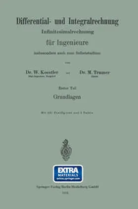 Koestler / Tramer | Differential- und Integralrechnung | E-Book | sack.de