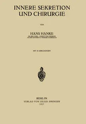 Hanke |  Innere Sekretion und Chirurgie | eBook | Sack Fachmedien