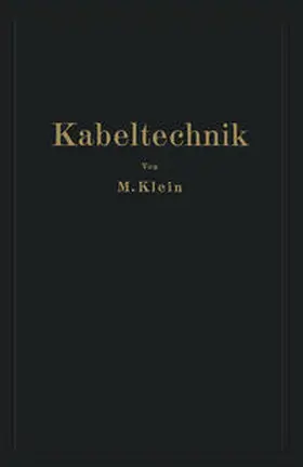 Klein |  Kabeltechnik | eBook | Sack Fachmedien
