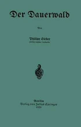 Sieber | Der Dauerwald | E-Book | sack.de