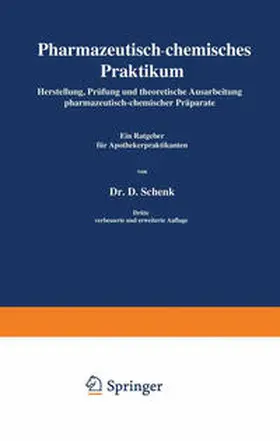 Schenk | Pharmazeutisch-chemisches Praktikum | E-Book | sack.de