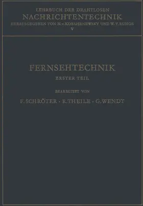 Korshenewsky / Schröter / Theile |  Lehrbuch Der Drahtlosen Nachrichtentechnik | Buch |  Sack Fachmedien