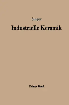 Singer |  Industrielle Keramik | Buch |  Sack Fachmedien