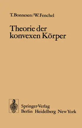 Bonnesen / Fenchel | Theorie der konvexen Körper | E-Book | sack.de