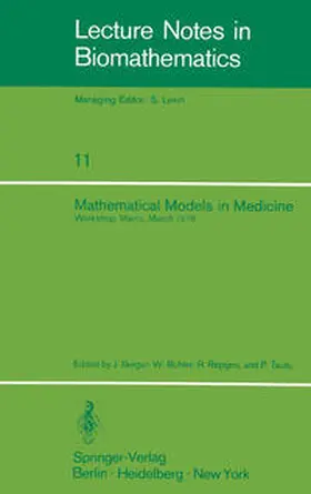 Berger / Bühler / Repges |  Mathematical Models in Medicine | eBook | Sack Fachmedien