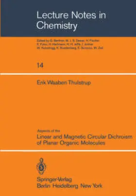 Thulstrup |  Aspects of the Linear and Magnetic Circular Dichroism of Planar Organic Molecules | eBook | Sack Fachmedien
