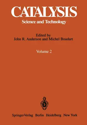 Boudart / Anderson |  Catalysis | Buch |  Sack Fachmedien