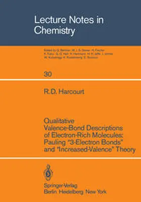 Harcourt |  Qualitative Valence-Bond Descriptions of Electron-Rich Molecules: Pauling “3-Electron Bonds” and “Increased-Valence” Theory | eBook | Sack Fachmedien