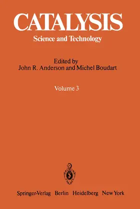Anderson / Boudart |  Catalysis | Buch |  Sack Fachmedien