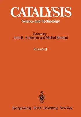 Anderson / Boudart |  Catalysis | Buch |  Sack Fachmedien