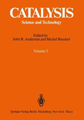 Anderson / Boudart |  Catalysis | Buch |  Sack Fachmedien