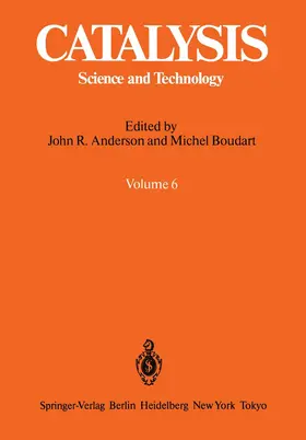Anderson / Boudart |  Catalysis | Buch |  Sack Fachmedien