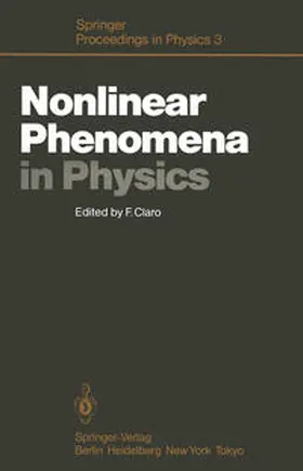 Claro |  Nonlinear Phenomena in Physics | eBook | Sack Fachmedien
