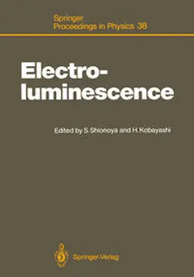 Shionoya / Kobayashi |  Electroluminescence | eBook | Sack Fachmedien