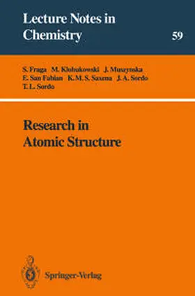 Fraga / Klobukowski / Muszynska |  Research in Atomic Structure | eBook | Sack Fachmedien
